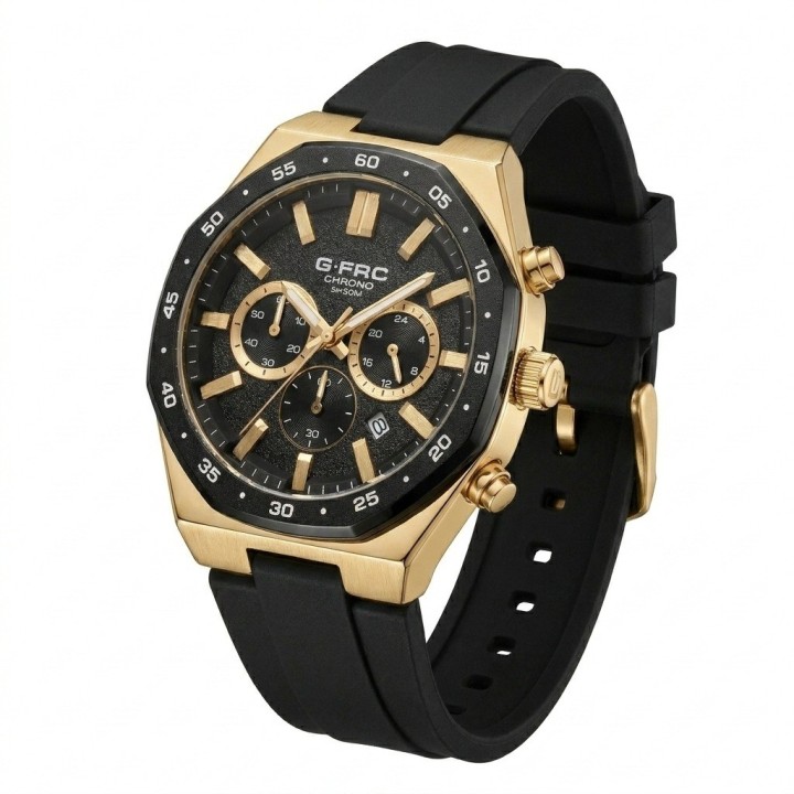 Reloj G-force Gr8489 Cronógrafo Deportivo + Estuche Premium