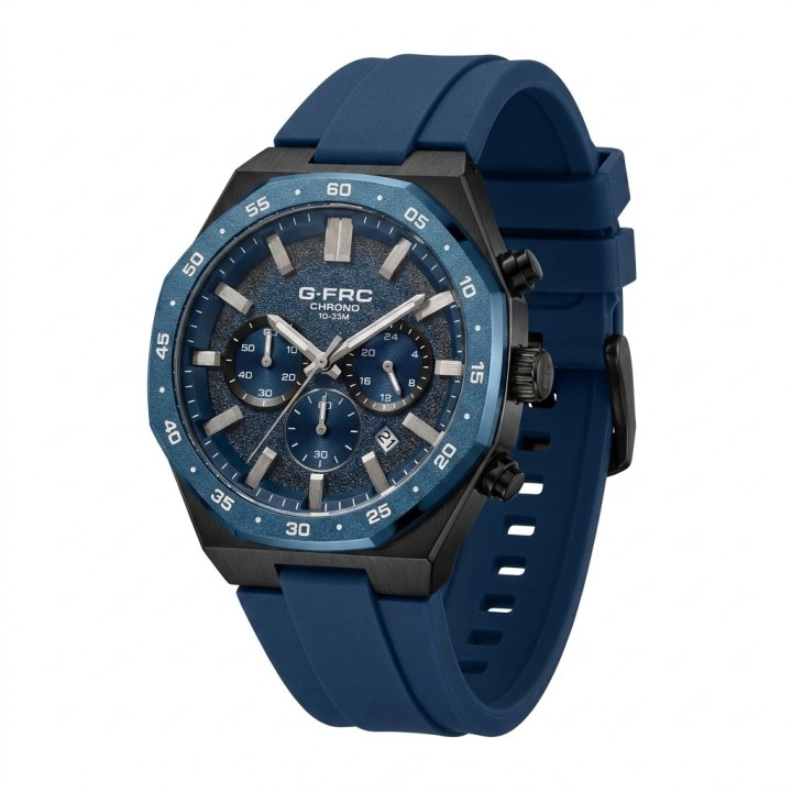 Reloj G-force Gr8489 Cronógrafo Deportivo + Estuche Premium
