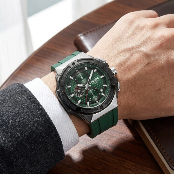Reloj G-force Gr8462 Cronógrafo Deportivo + Estuche Premium