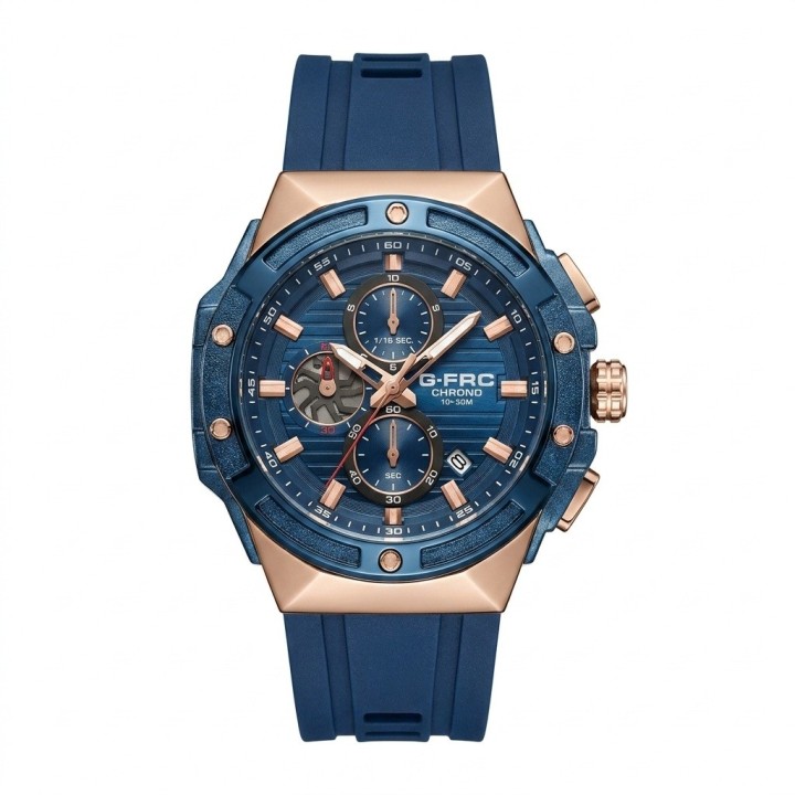 Reloj G-force Gr8462 Cronógrafo Deportivo + Estuche Premium