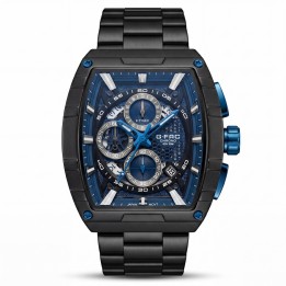 Reloj G-force Gf8066 Cronógrafo Acero + Estuche Premium