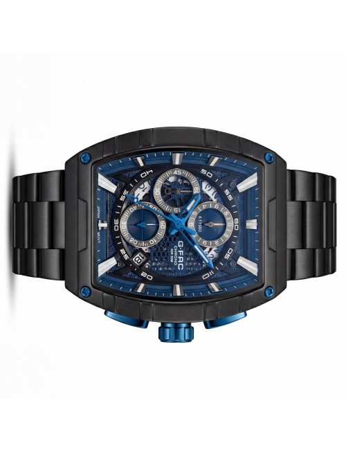 Reloj G-force Gf8066 Cronógrafo Acero + Estuche Premium