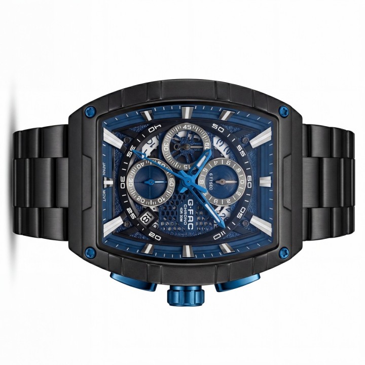 Reloj G-force Gf8066 Cronógrafo Acero + Estuche Premium