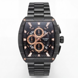 Reloj G-force Gf8066 Cronógrafo Acero + Estuche Premium