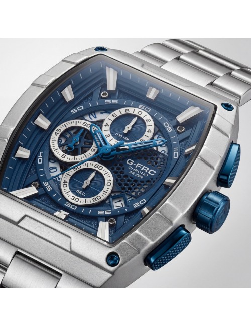 Reloj G-force Gf8066 Cronógrafo Acero + Estuche Premium