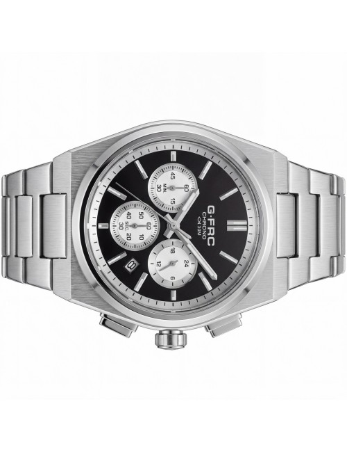 Reloj G-force Gf8048g Cronógrafo De Acero + Estuche Premium