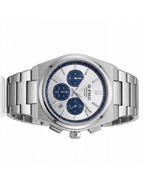 Reloj G-force Gf8048g Cronógrafo De Acero + Estuche Premium