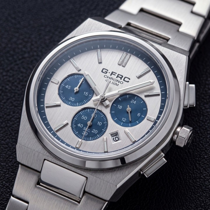 Reloj G-force Gf8048g Cronógrafo De Acero + Estuche Premium