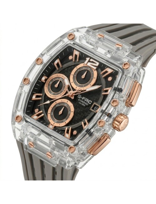 Reloj G-force Gf7105 Cronógrafo Deportivo + Estuche Premium