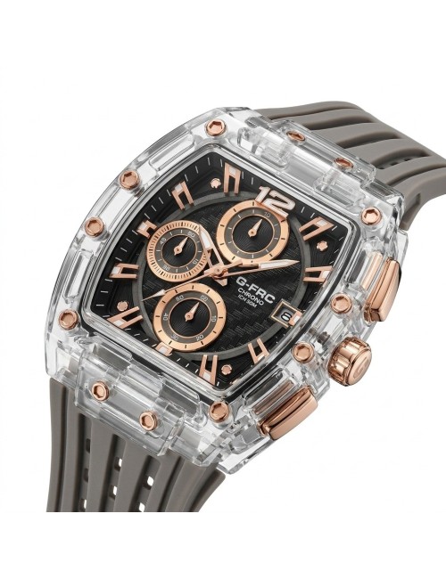 Reloj G-force Gf7105 Cronógrafo Deportivo + Estuche Premium