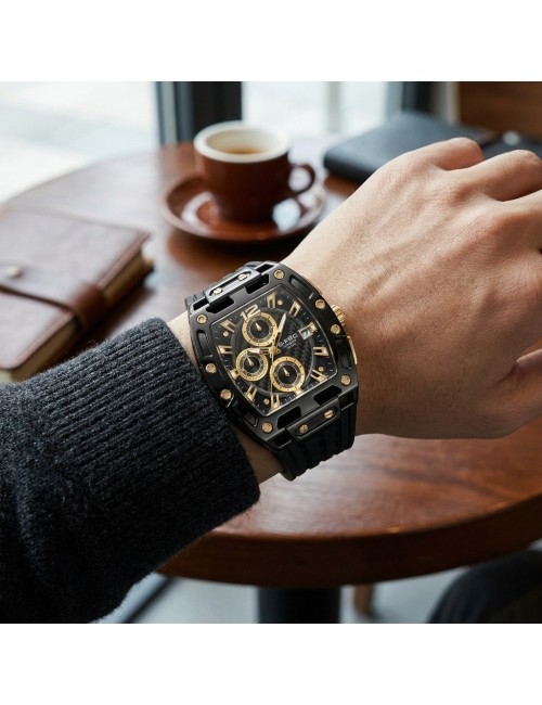 Reloj G-force Gf7105 Cronógrafo Deportivo + Estuche Premium