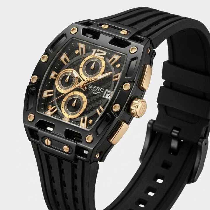 Reloj G-force Gf7105 Cronógrafo Deportivo + Estuche Premium