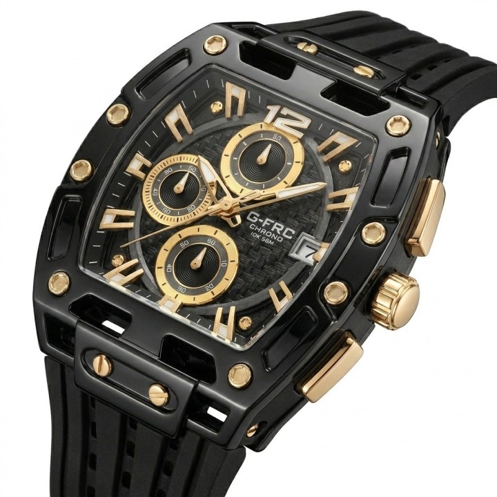 Reloj G-force Gf7105 Cronógrafo Deportivo + Estuche Premium