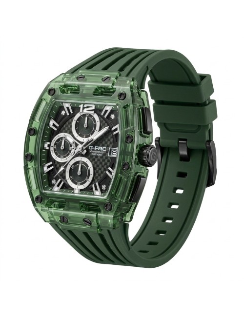 Reloj G-force Gf7105 Cronógrafo Deportivo + Estuche Premium
