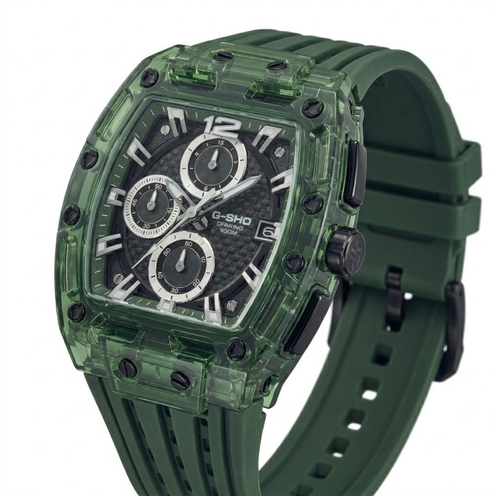 Reloj G-force Gf7105 Cronógrafo Deportivo + Estuche Premium