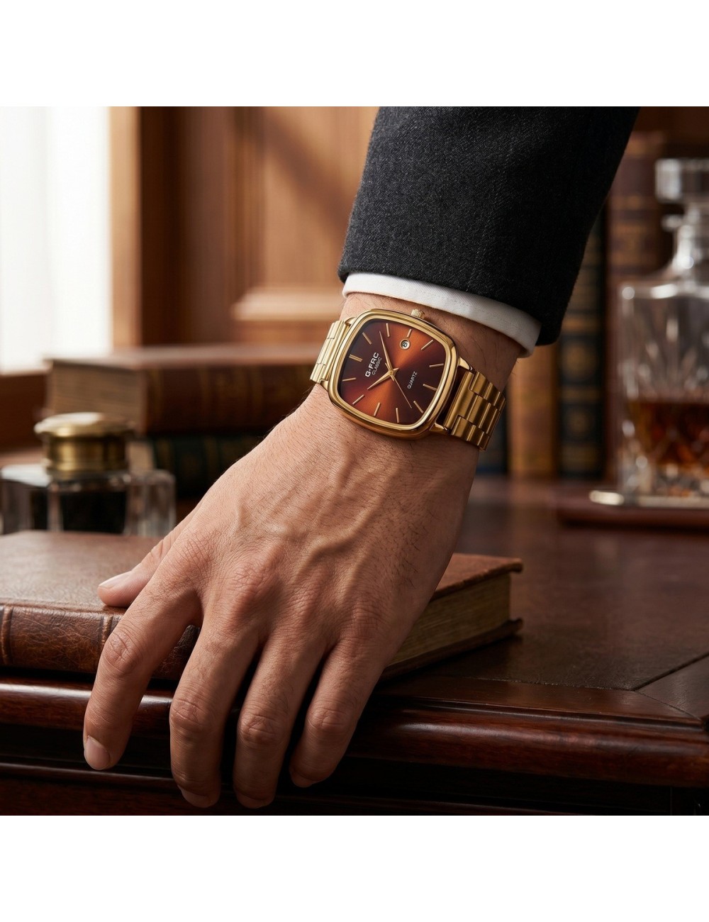 Reloj G-force C-303 Elegante Acero Unisex + Estuche Premium