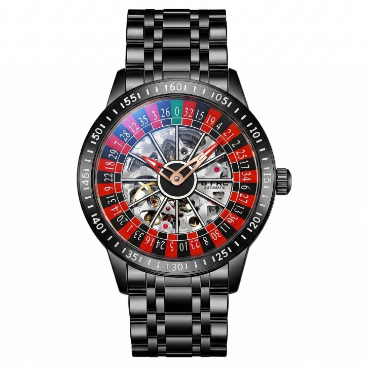 Reloj G-force At9835 Automatico Ruleta + Estuche Premium