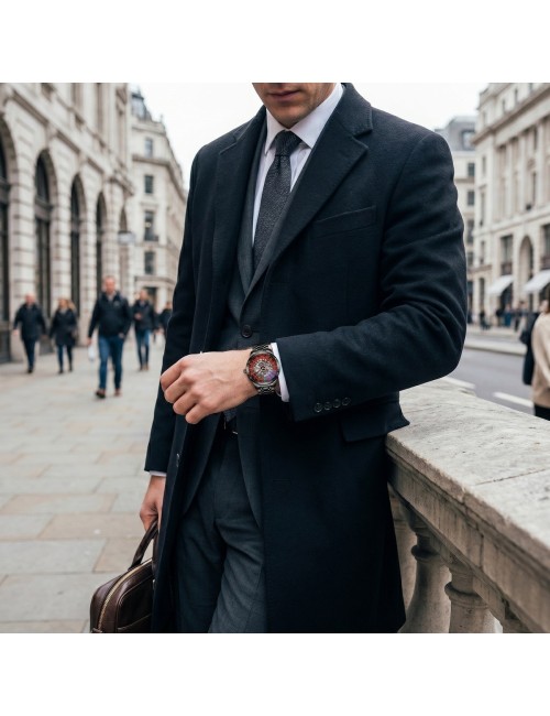 Reloj G-force At9835 Automatico Ruleta + Estuche Premium