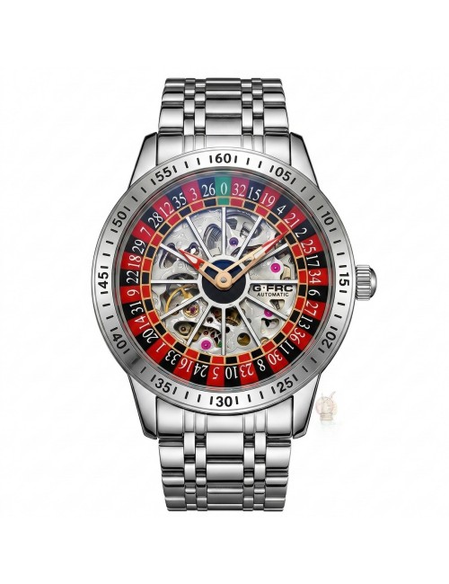 Reloj G-force At9835 Automatico Ruleta + Estuche Premium