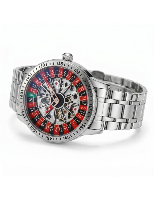 Reloj G-force At9835 Automatico Ruleta + Estuche Premium