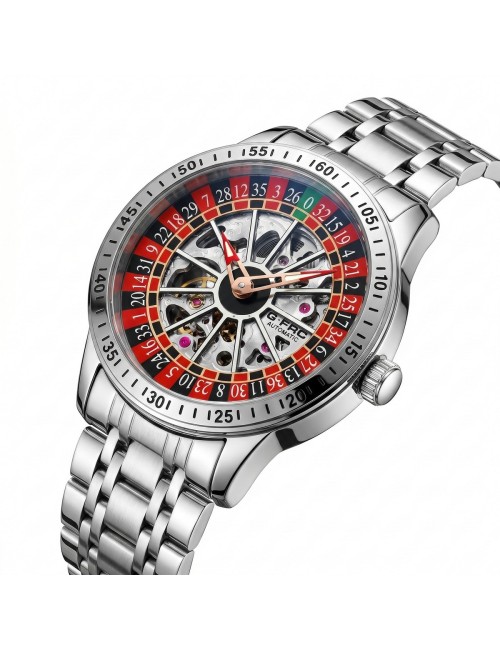 Reloj G-force At9835 Automatico Ruleta + Estuche Premium
