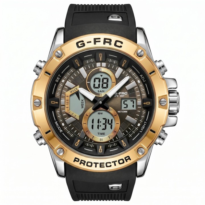 Reloj G-force Al169 Gp Caballero Deportivo + Estuche Premium