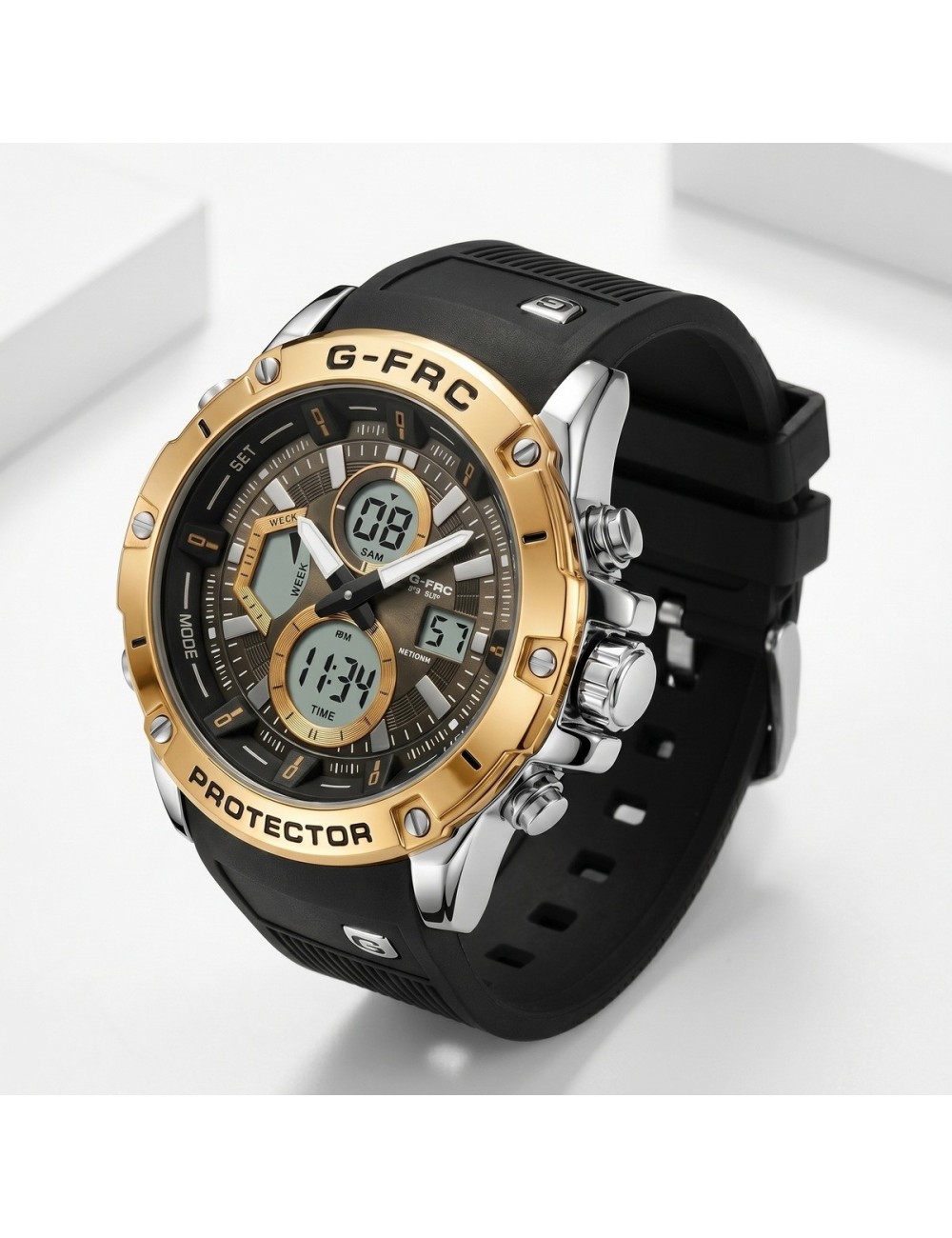Reloj G-force Al169 Gp Caballero Deportivo + Estuche Premium