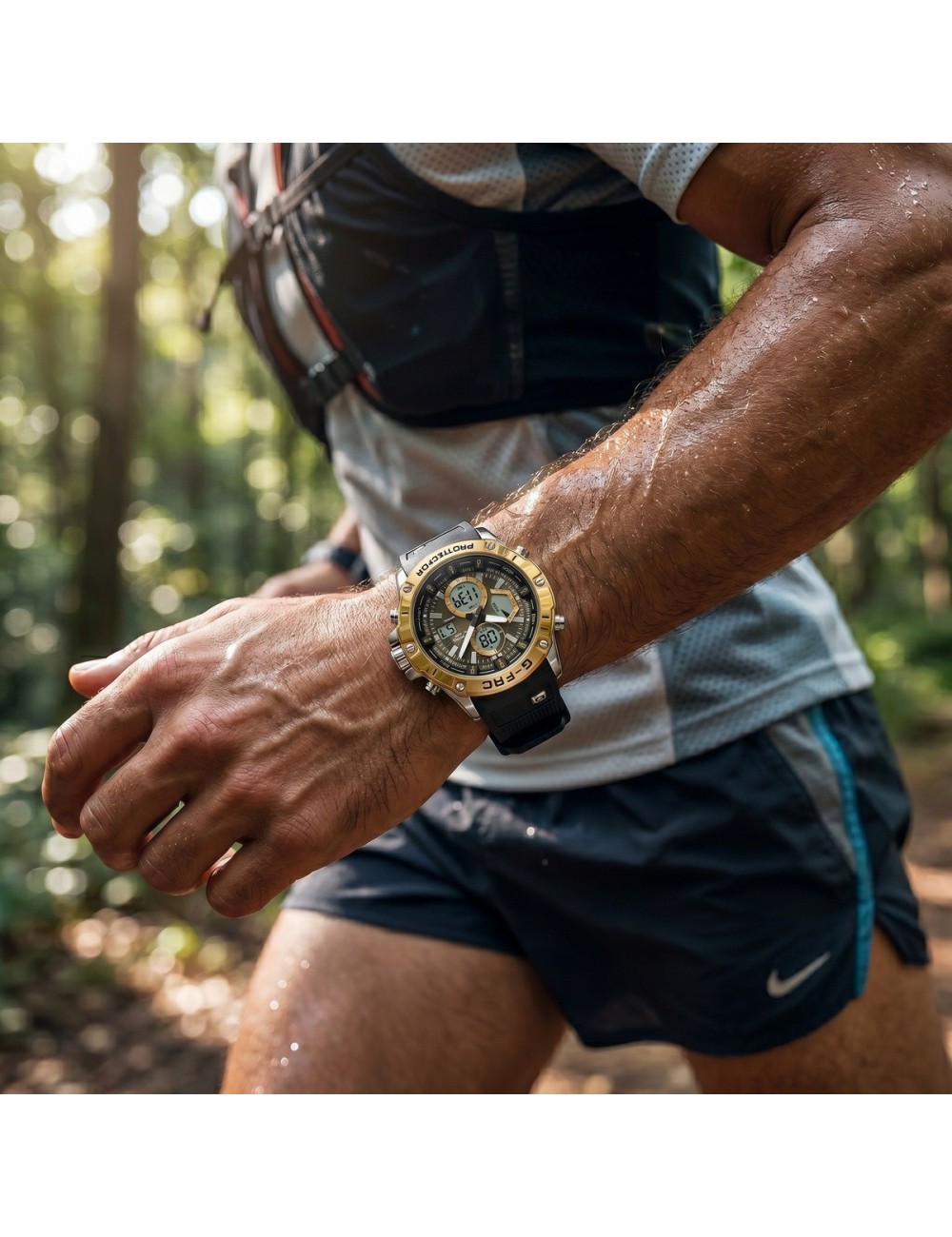 Reloj G-force Al169 Gp Caballero Deportivo + Estuche Premium