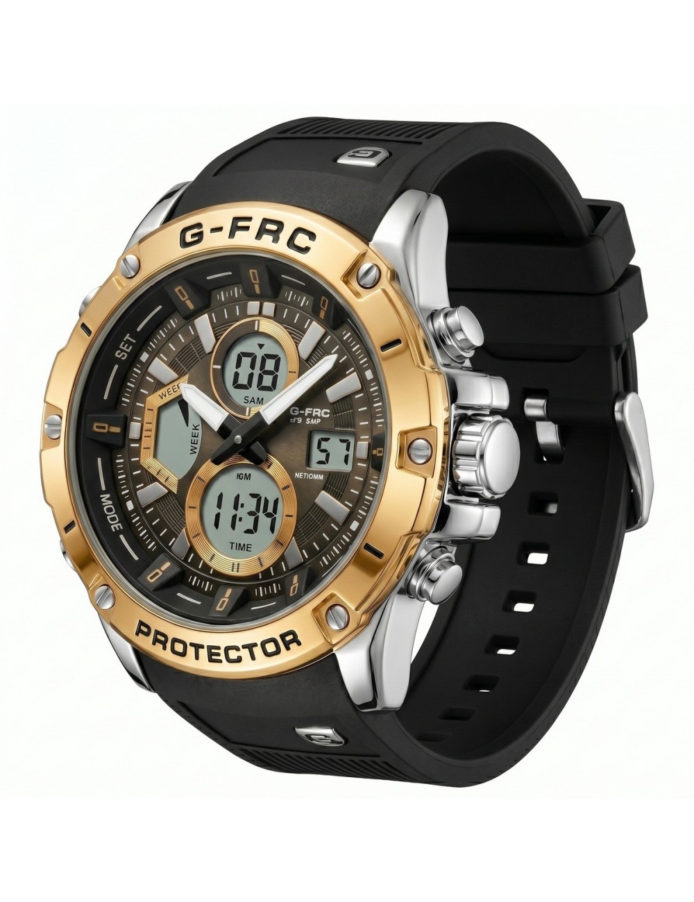 Reloj G-force Al169 Gp Caballero Deportivo + Estuche Premium