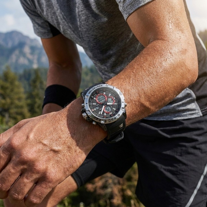 Reloj G-force Al169 Gp Caballero Deportivo + Estuche Premium