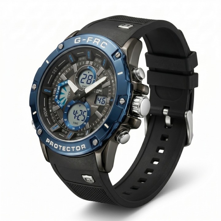 Reloj G-force Al169 Gp Caballero Deportivo + Estuche Premium