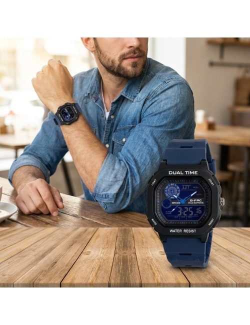 Reloj G-force Ak25175 Digital Deportivo + Estuche Premium