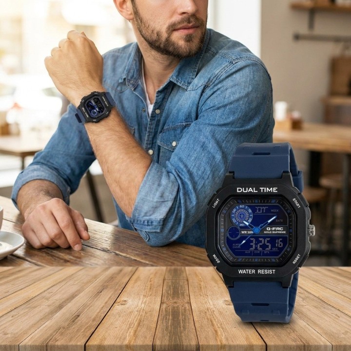 Reloj G-force Ak25175 Digital Deportivo + Estuche Premium