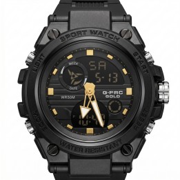 Reloj G-force Ak24168 Doble Hora Deportivo + Estuche Premium