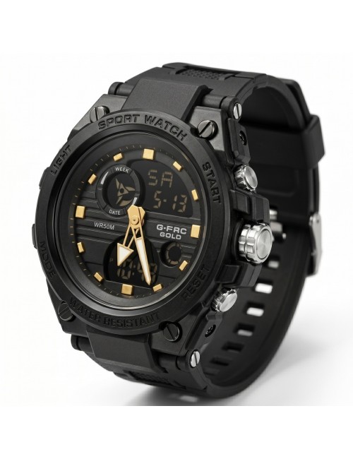 Reloj G-force Ak24168 Doble Hora Deportivo + Estuche Premium