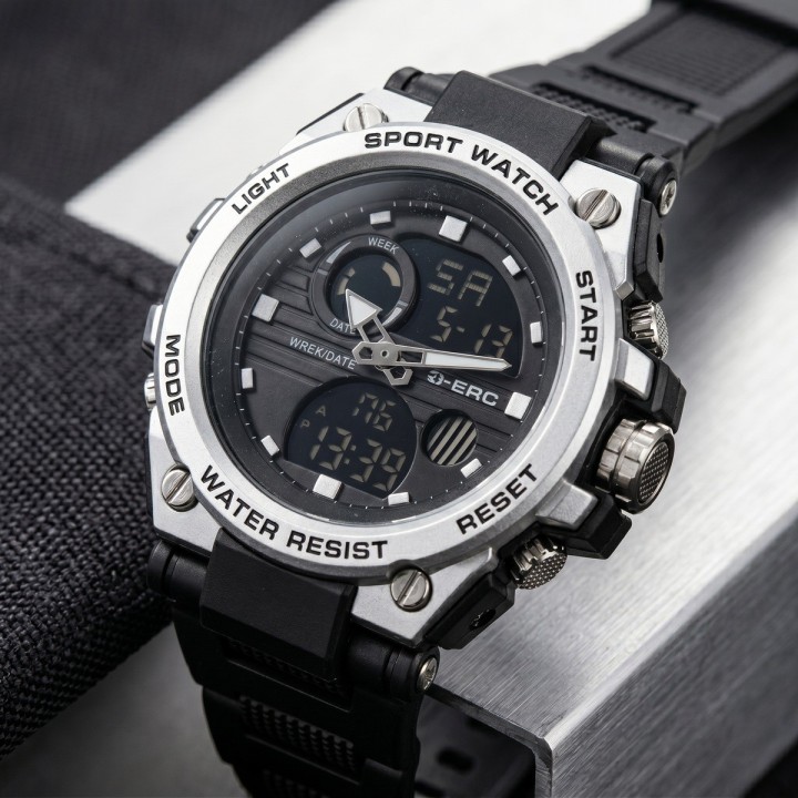 Reloj G-force Ak24168 Doble Hora Deportivo + Estuche Premium