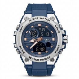 Reloj G-force Ak24168 Doble Hora Deportivo + Estuche Premium