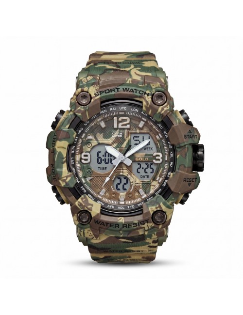 Reloj G-force Ak20177-c2 Digital Camuflado + Estuche Premium