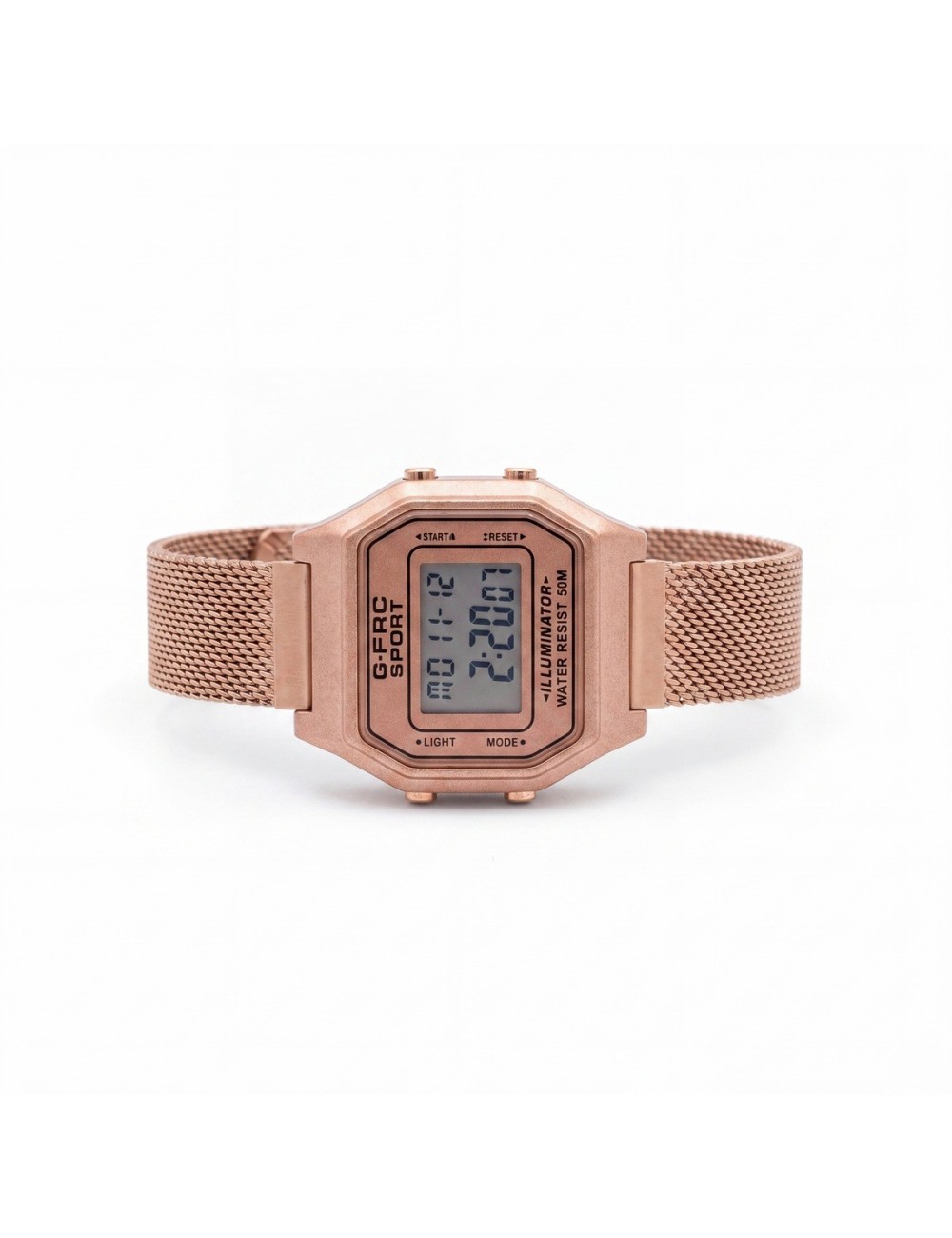 Reloj G-force A19149-m Digital Retro Dama + Estuche Premium