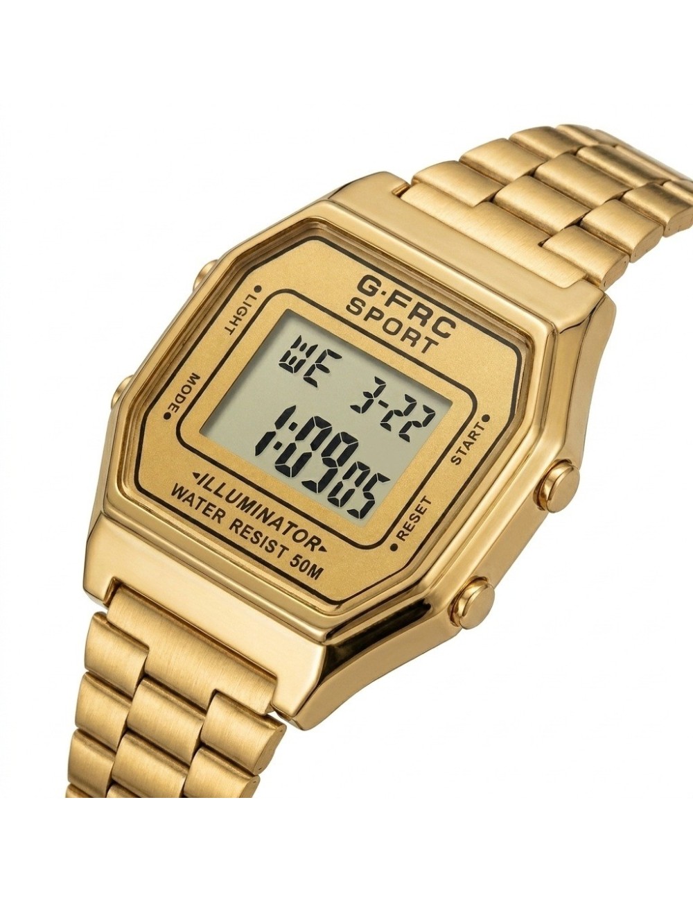 Reloj G-force A19149 Digital Retro Dama + Estuche Premium
