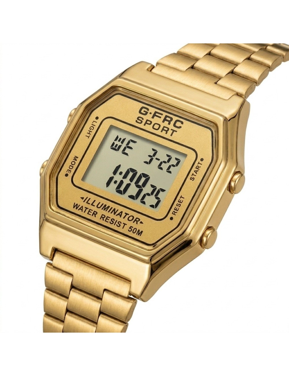 Reloj G-force A19149 Digital Retro Dama + Estuche Premium