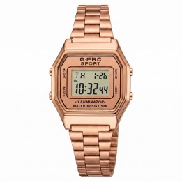 Reloj G-force A19149 Digital Retro Dama + Estuche Premium