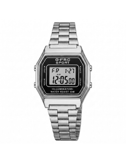Reloj G-force A19149 Digital Retro Dama + Estuche Premium