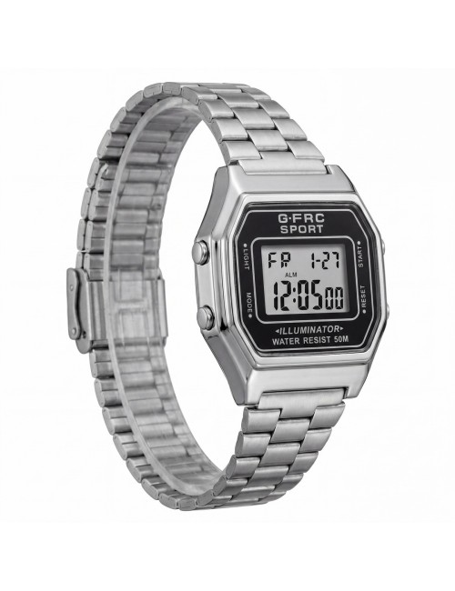 Reloj G-force A19149 Digital Retro Dama + Estuche Premium