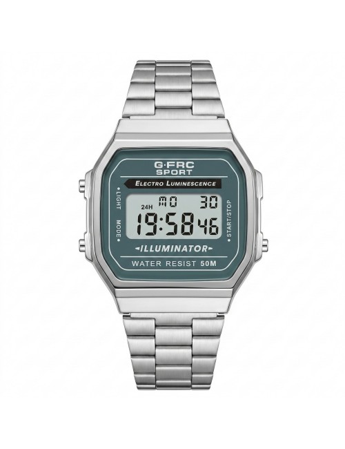 Reloj G-force A19148 Digital Retro Dama + Estuche Premium