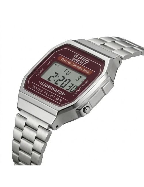 Reloj G-force A19148 Digital Retro Dama + Estuche Premium