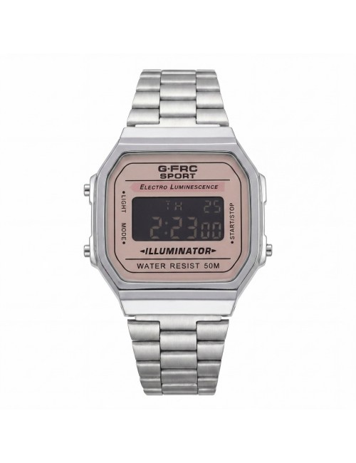 Reloj G-force A19148 Digital Retro Dama + Estuche Premium