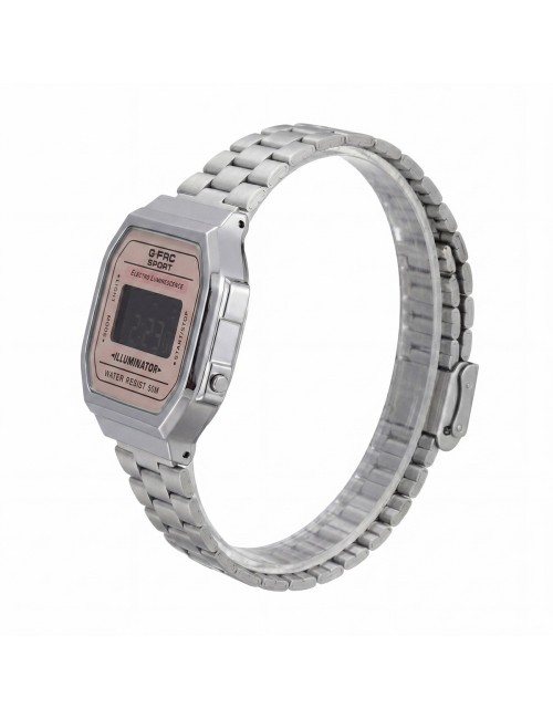 Reloj G-force A19148 Digital Retro Dama + Estuche Premium