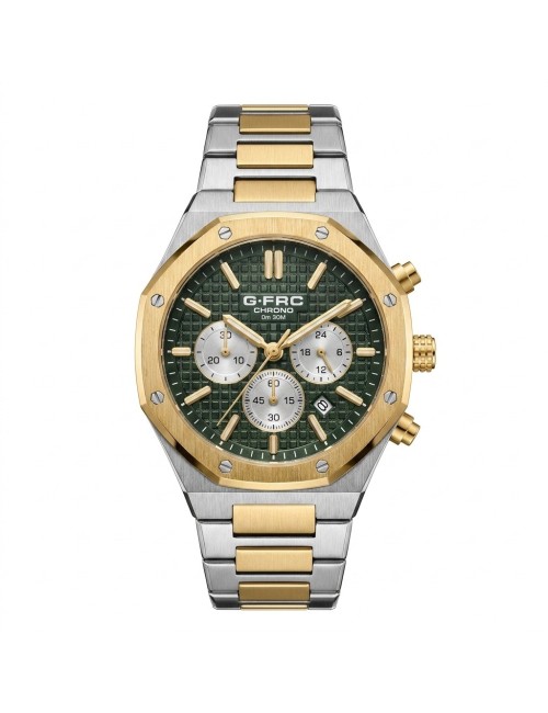 Reloj G-force Gr8440 Cronografo De Acero + Estuche Premium