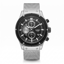 Reloj G-force Gf8027s Cronografo De Acero + Estuche Premium